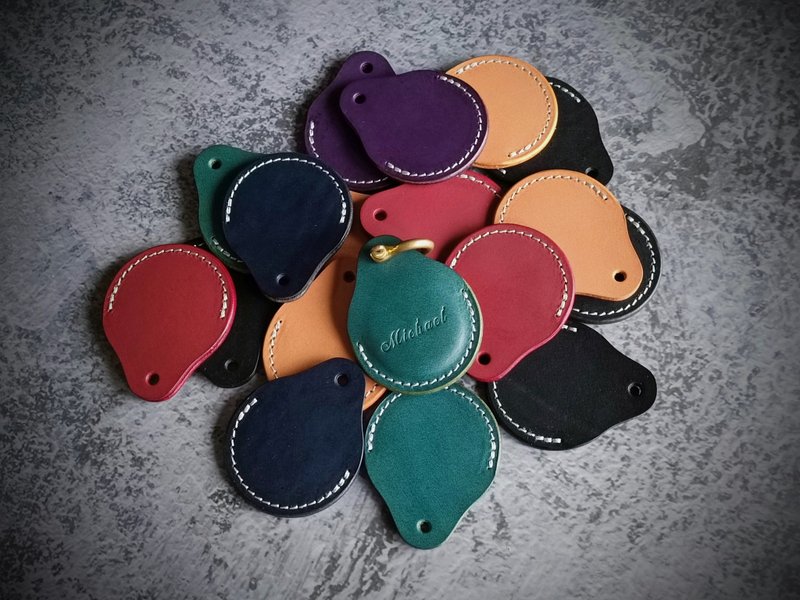 手工皮件 金鞄銀  植鞣革 真皮 大樓 公寓 感應卡皮套 手工皮革 - 錢包/皮夾/長短夾 - 真皮 