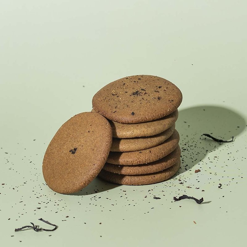 [Drawer Snacks] Ruby Black Tea Handmade Biscuits 14 in a set - Handmade Cookies - Other Materials Brown