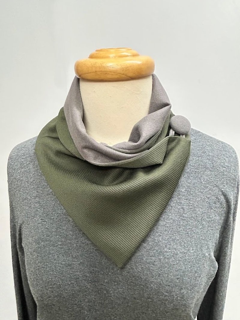 Multi-shaped warm neck scarf and neck cover suitable for both men and women W01-068 (only product) - ผ้าพันคอถัก - วัสดุอื่นๆ 
