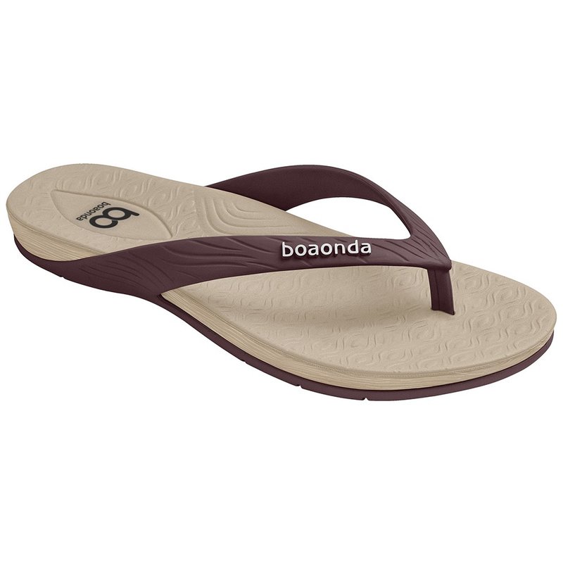 【BOAONDA】Brazilian original design | HAPPY 019 casual slippers for women - รองเท้าลำลองผู้หญิง - วัสดุอีโค 