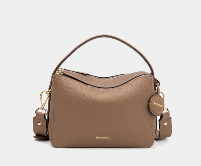 Chliii ブラウンレザー ハンドバッグ Ch!iii 「Ch!iii BAG」 ハンドバッグ - ブラウン レディース