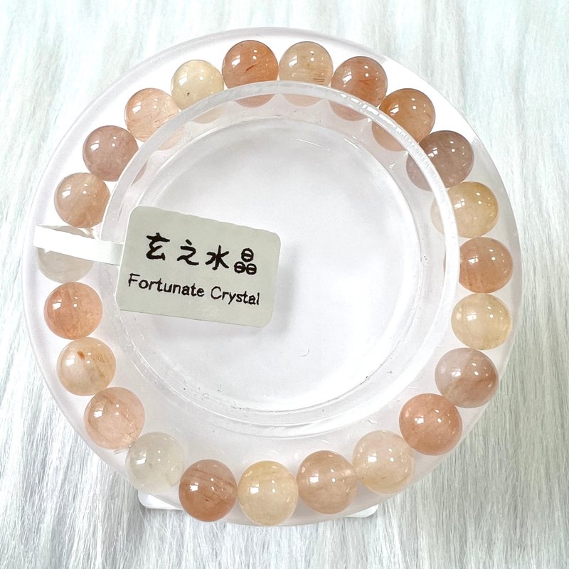 粉兔毛手串 | 水晶 | 水晶手串 | 水晶手鏈 | 水晶手鍊 - 手鍊/手環 - 水晶 粉紅色