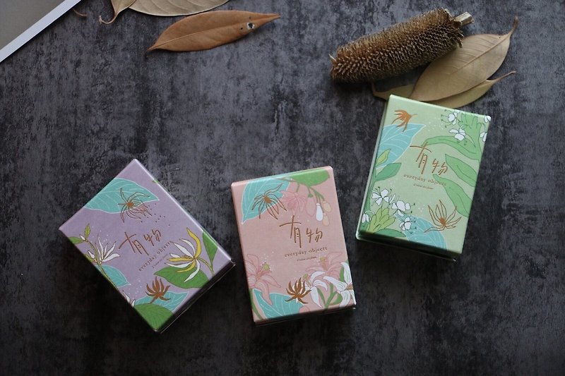 Taiwanese flower scented tea - three into the flower gift box - ชา - พืช/ดอกไม้ สึชมพู