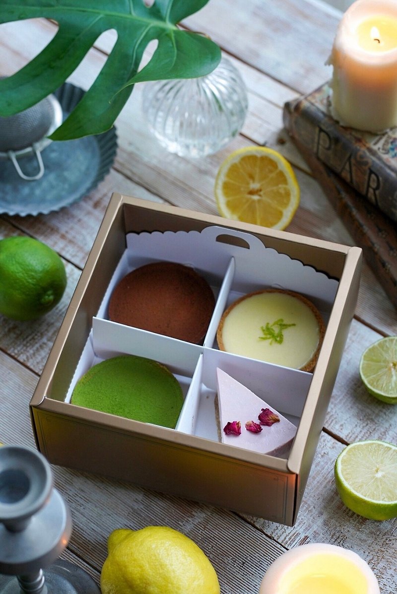 宅配幸福肥招牌甜點禮盒 - 蛋糕/甜點 - 其他材質 綠色