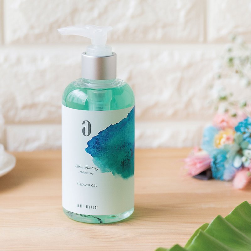 Aqua Blue Rose Plant Fragrance Body Wash - Rosemary Rolling Relax 250ml - Body Wash - Other Materials Blue