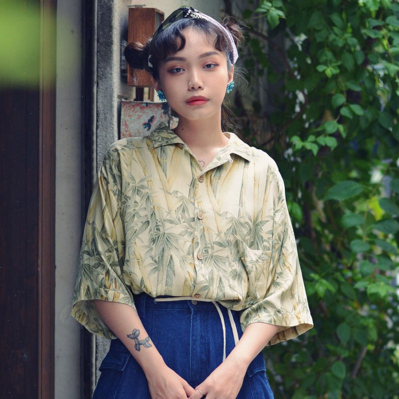 埋葬記憶  |  男女皆可  |  夏威夷古着襯衫 - 其他 - 棉．麻 