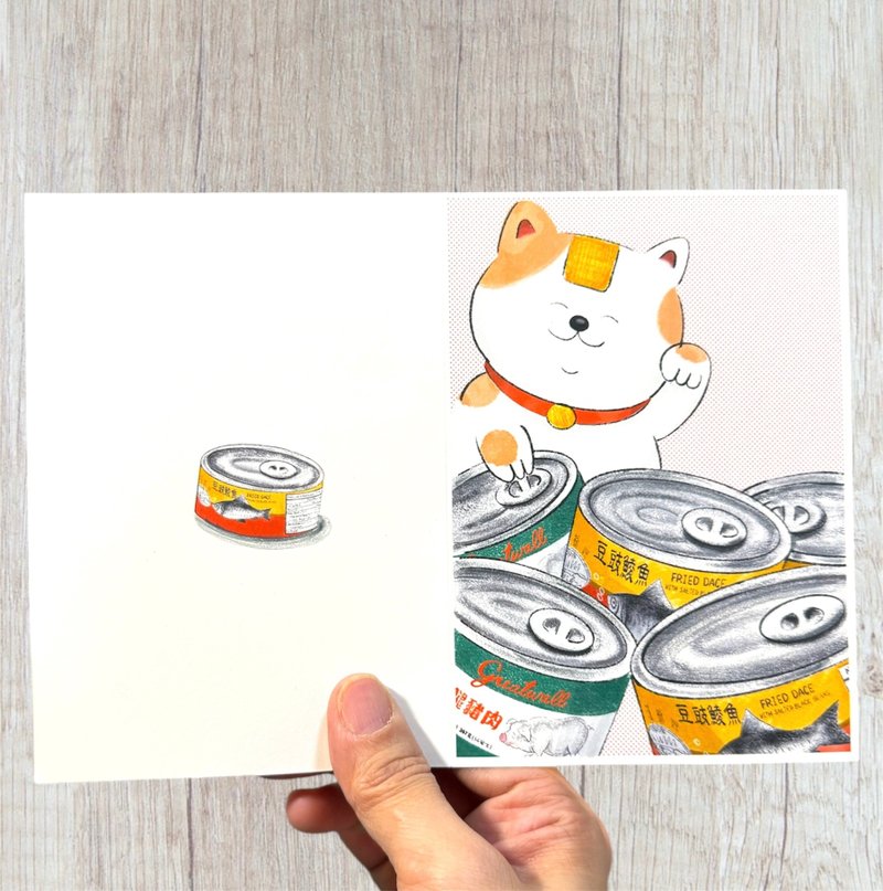 原創設計聖誕咭 手繪提字 - 卡片/明信片 - 紙 