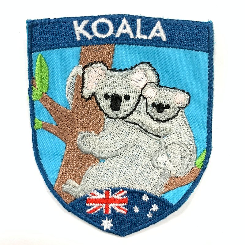 Thread Badges & Pins Multicolor - Australian Koala KOALA PATCH Electric Embroidery Morale Chapter Patch Patch Patch Hot Cloth Patch Badge