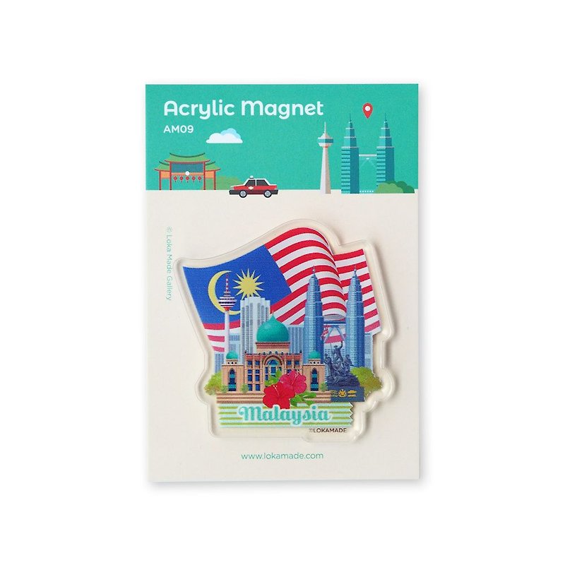 AM09 The Spectator of Malaysia Growth - Magnets - Acrylic 