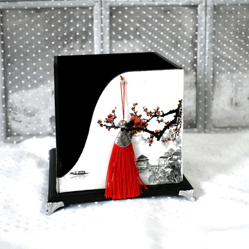 Napkin holder JAPAN is large - 其他 - 木頭 白色