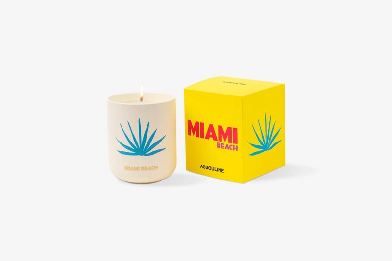 Miami Beach - Travel From Home Scented Candle【ASSOULINE】 - Fragrances - Wax 