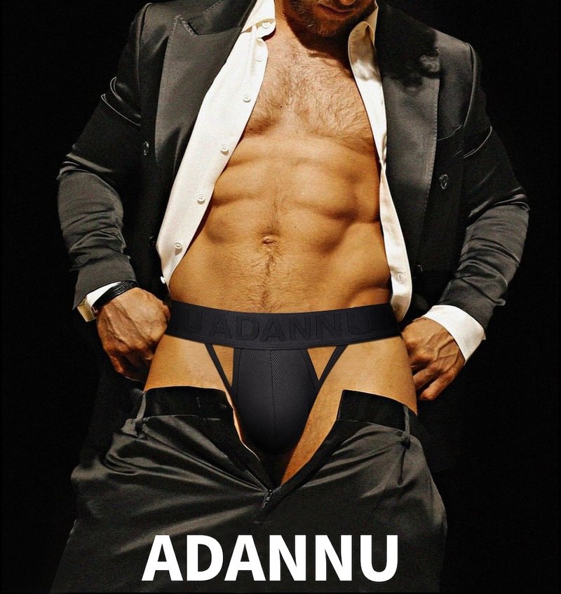 【ADANNU】男士三角內褲 高叉性感 - 男內衣褲 - 棉．麻 