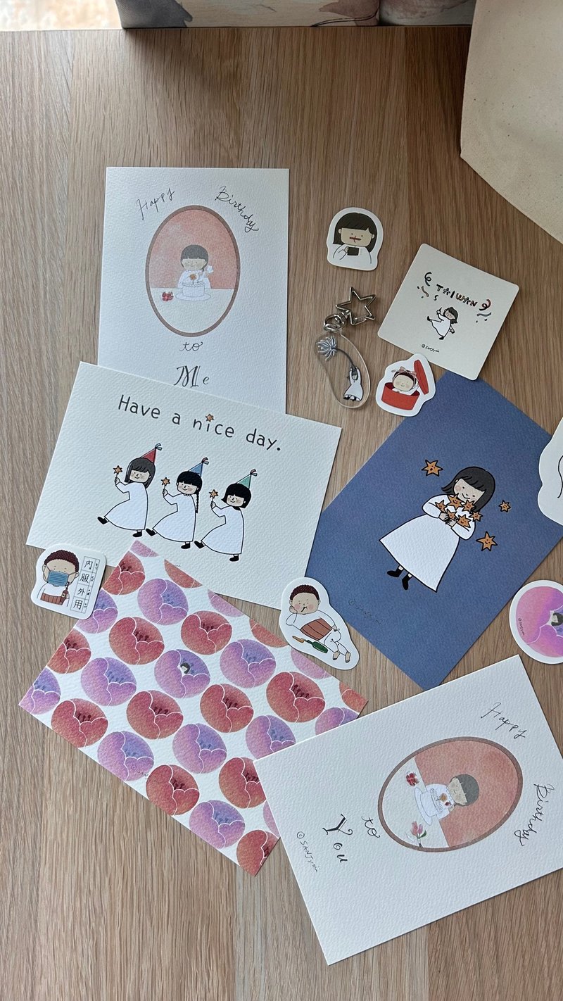 陳さんのポストカード - はがき・メッセージカード - 紙 