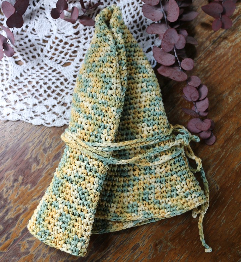 Handmade - Summer Scrub - Cotton Lady Hat - Hand Knit - Travel/Light Travel/Birthday Present/ Careful - Hats & Caps - Cotton & Hemp Multicolor