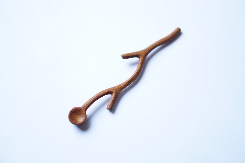 Wooden Branched Stirrer, Teak - Cutlery & Flatware - Wood Brown