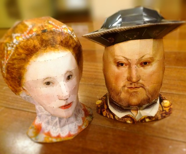 Kings and Queens of England Crafts Ephemera Henry VIII 