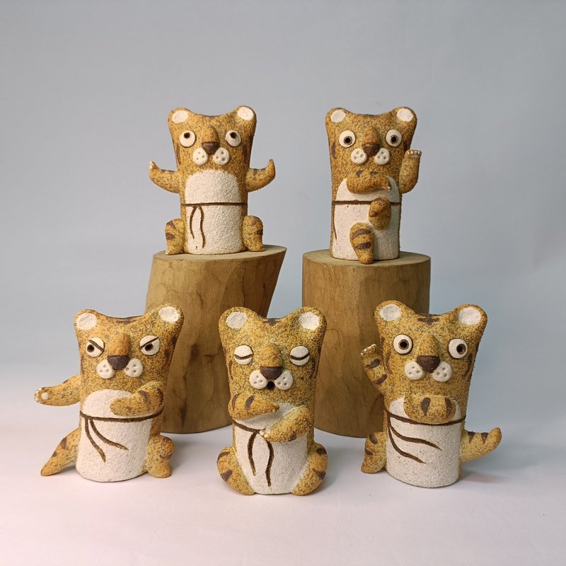 五福臨門(組)/陶藝品/原創 - 擺飾/家飾品 - 陶 