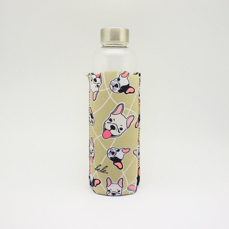 BLR Bottle Sleeve  LeLe [ Bulldog ] - Beverage Holders & Bags - Polyester Khaki