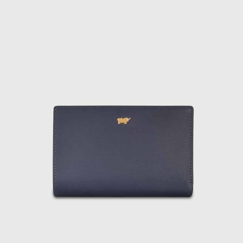 [Free Upgrade Gift Packaging] City 11 Cards 20% Off Midnight Blue/BF817-502-MNB - Wallets - Genuine Leather Blue