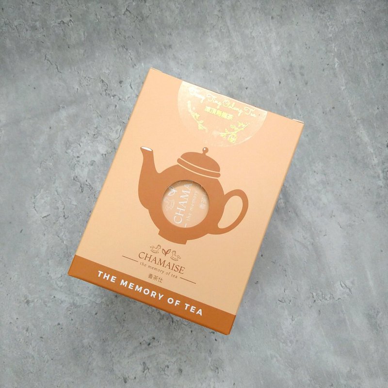 Tung Ting Oolong | Pyramid Whole-leaf Tea Bag | Taiwan Tea - Tea - Paper Orange