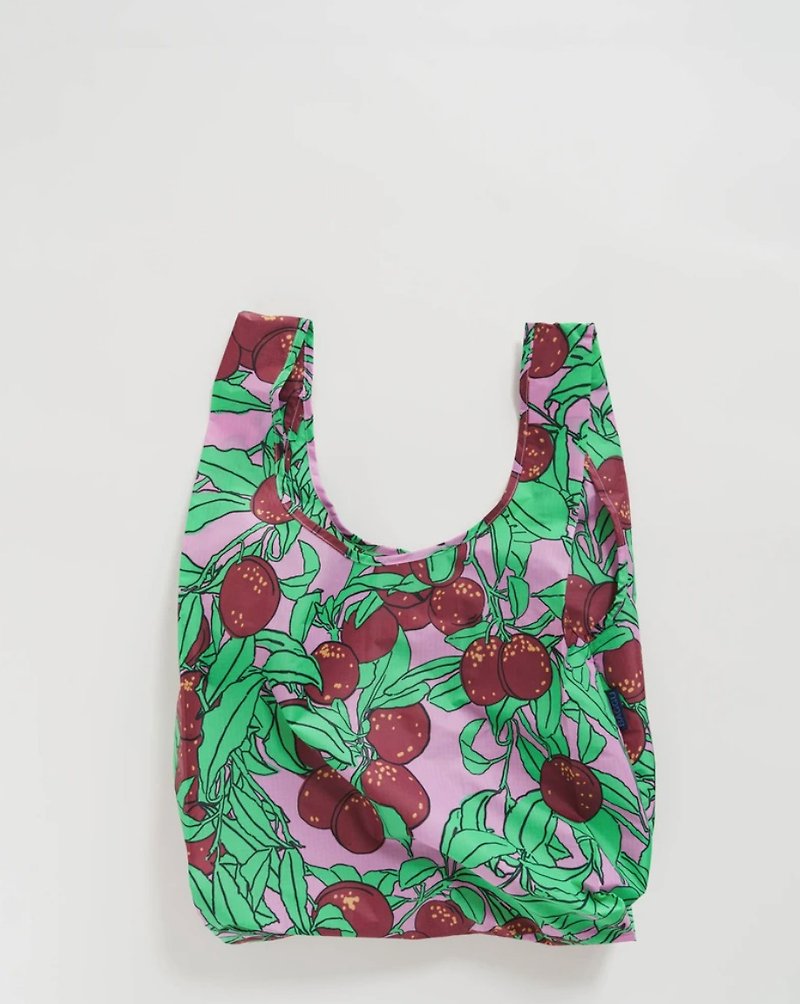 BAGGU環保收納購物袋 - 標準-梅子 - 手袋/手提袋 - 防水材質 紅色