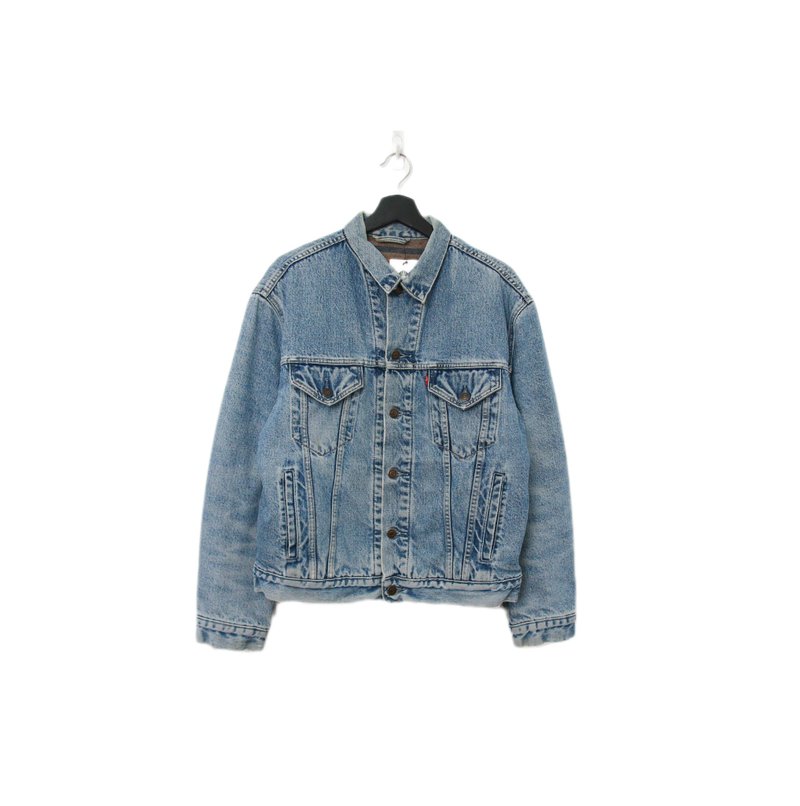 Back to Green:: デニムジャケット LEVI'S ライトウォッシュ dn-03 - アウター メンズ - コットン・麻 