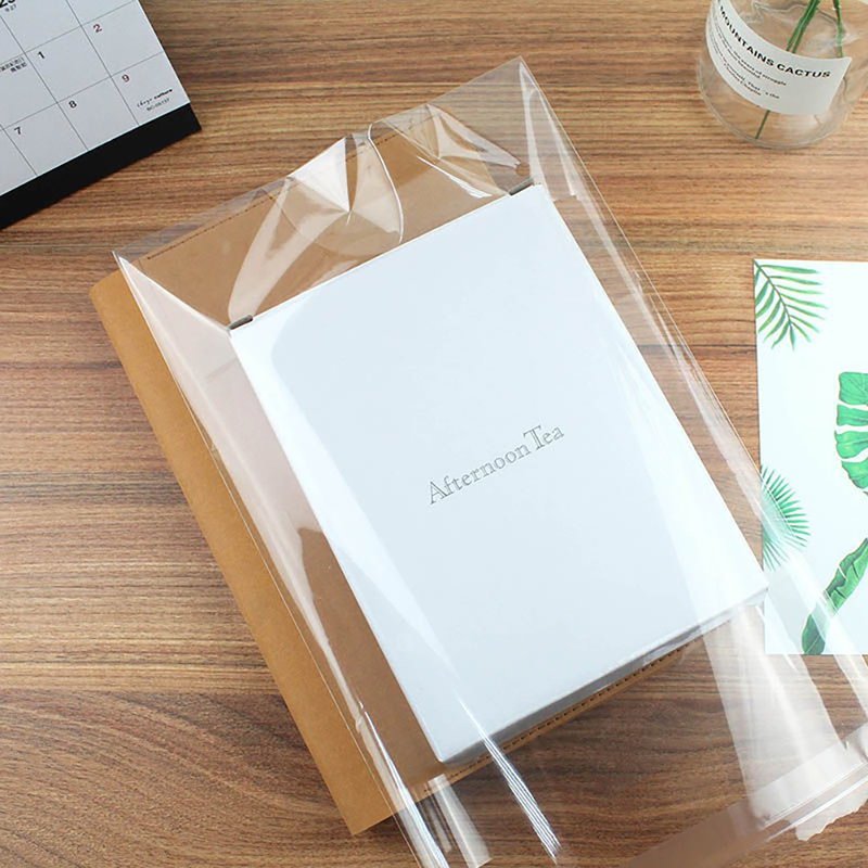 Chuyu Taiwan-made OPP self-adhesive outer bag/transparent packaging bag/plastic gift bag (17*25CM)-50pcs - Gift Wrapping & Boxes - Plastic Transparent