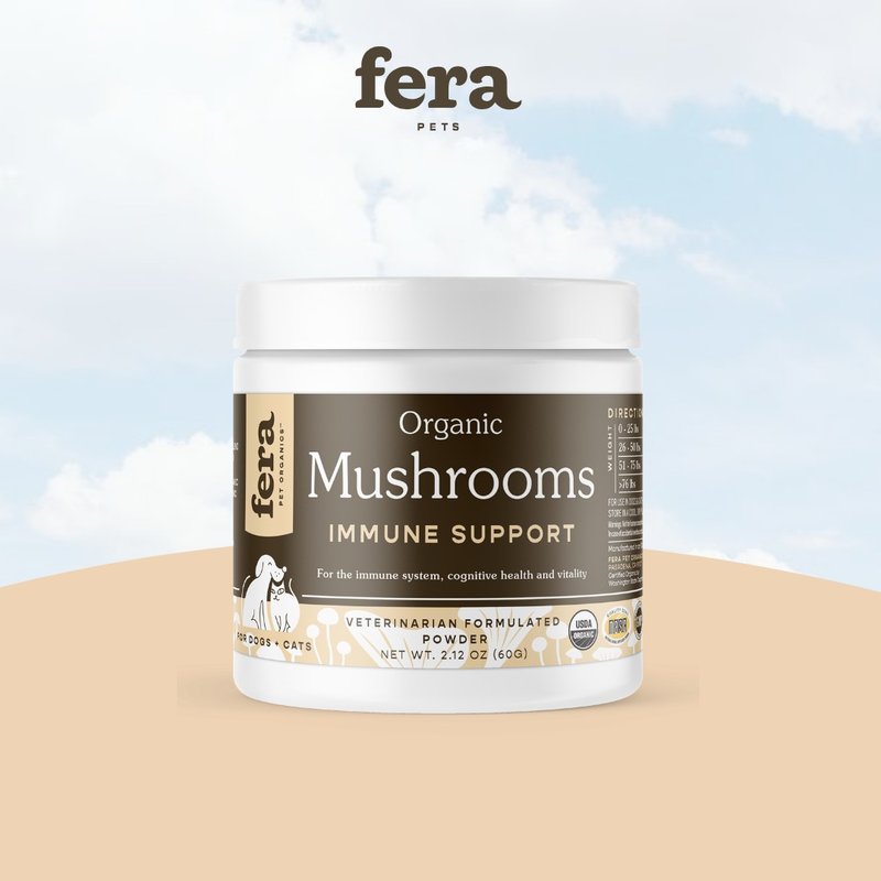 飛樂沛 Fera Pets- USDA Organic 有機十全蕈菇免疫調節 犬貓專用 - 其他 - 其他材質 