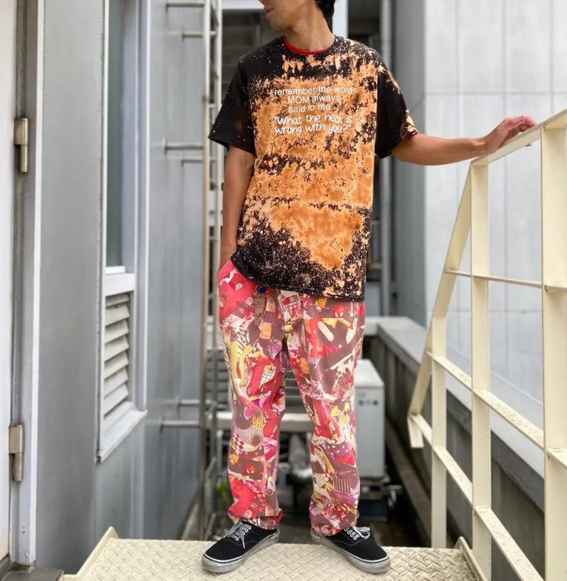 ブリーチTシャツ - 女 T 恤 - 棉．麻 