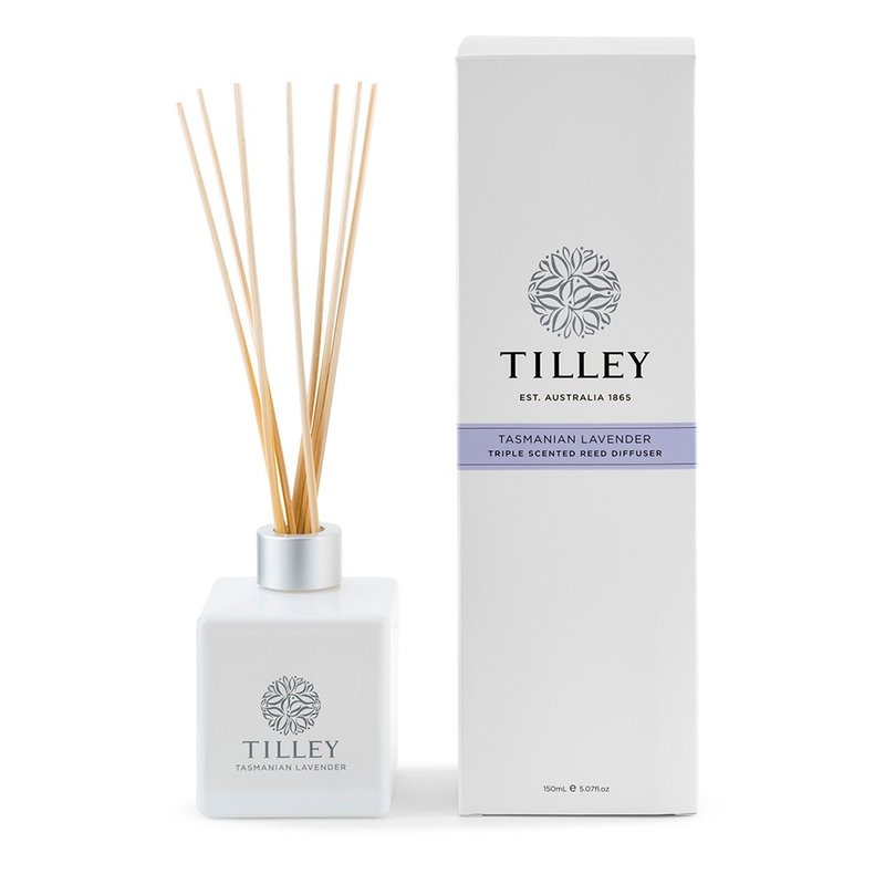 Australian Tilley Royal Classic Diffuser - Tasmanian Lavender 150ml - น้ำหอม - แก้ว ขาว