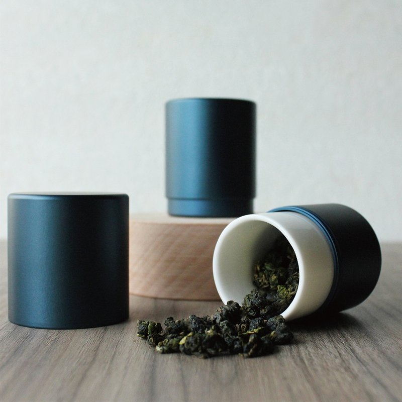 鋁合金隨身茶罐 | 方便攜帶 | 隨時品好茶 | 真空罐 - 茶壺/茶杯/茶具 - 鋁合金 藍色