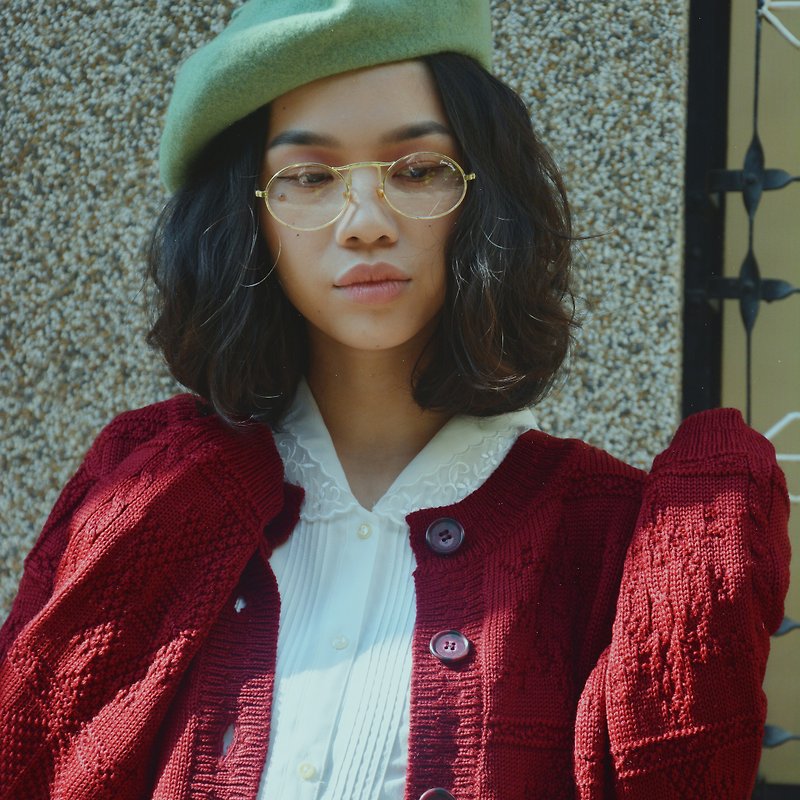 Red | vintage sweater coat - Women's Sweaters - Other Materials Red