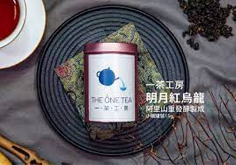明月紅烏龍 小鐵罐裝15g - 茶葉/茶包/水果茶 - 新鮮食材 金色