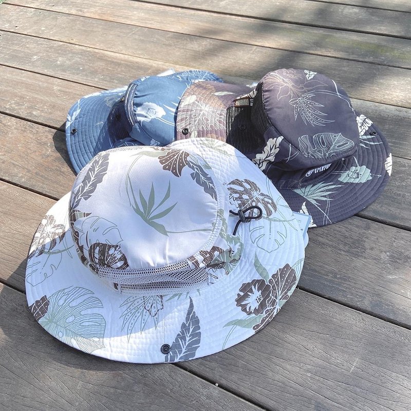 【TAVARUA】Japanese fisherman hat amphibious hat - Fitness Accessories - Polyester 