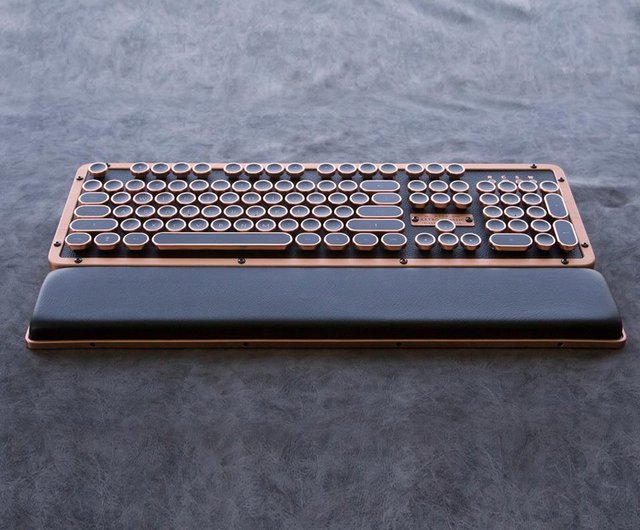 AZIO RETRO CLASSIC ARTISANレザーレトロキーボードハンドレスト