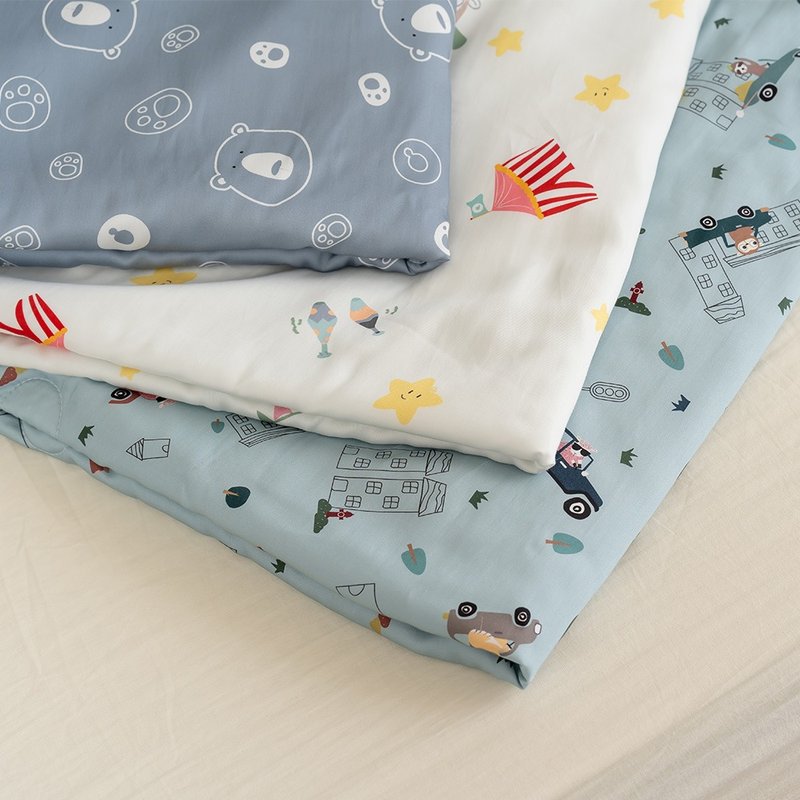 Tencel Double-Sided Cooling Quilt for Kids - ของขวัญวันครบรอบ - วัสดุอื่นๆ ขาว