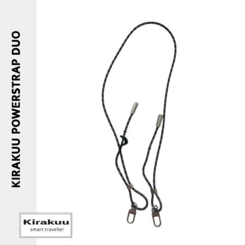 PowerStrap Duo 充電肩帶 - 行動電源/充電線 - 尼龍 