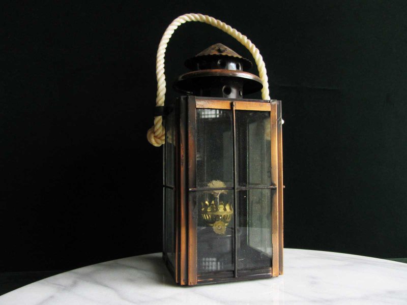 【Old Time OLD-TIME】Early Used Hong Kong Made Oil Lamp - โคมไฟ - วัสดุอื่นๆ หลากหลายสี