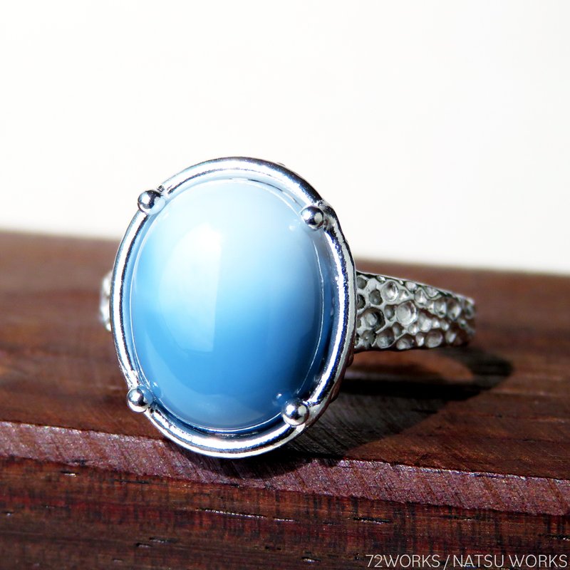 ブルーオパール リング / Blue Opal Ring - 戒指 - 寶石 藍色
