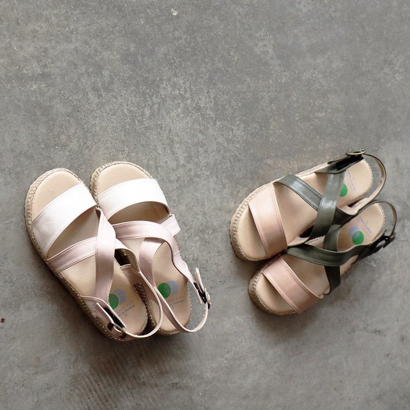 [Summer Special 30% Off] Yangsen Life | Cross Strap Functional Sandals-2 Colors - Sandals - Faux Leather 