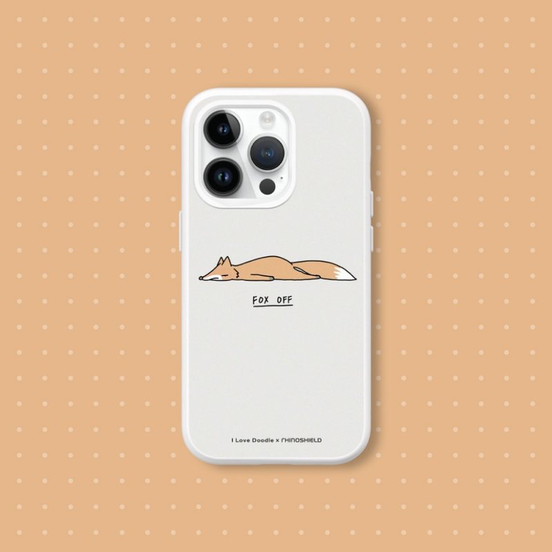 SolidSuit classic back cover phone case∣ilovedoodle/fox for iPhone - Phone Cases - Plastic Multicolor