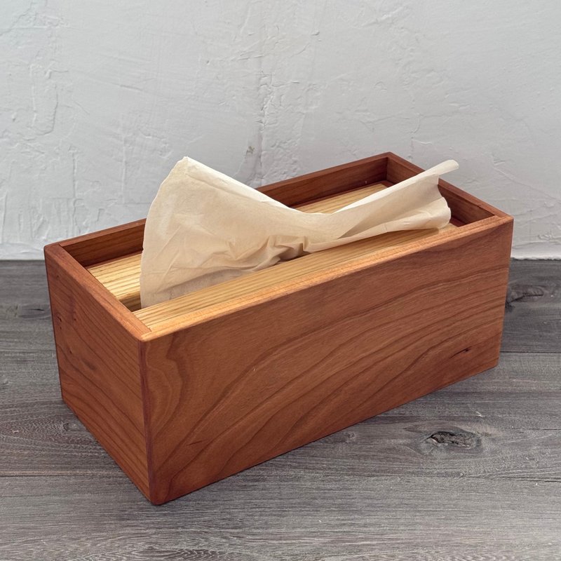 Amour love wood-rosewood sunken cover type Tissue Box solid wood Tissue Box sunken type - กล่องทิชชู่ - ไม้ 