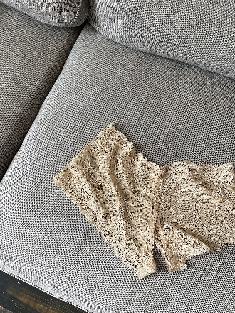 Sheer see through lingerie  Sexy gift - Women's Underwear - Nylon Gold