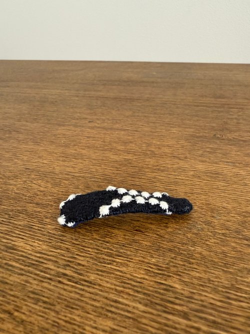 ヘアーアクセサリー パッチンどめ ミナペルホネンタンバリン