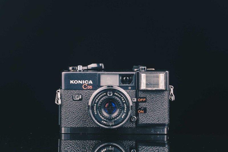 KONICA C35 EF #7217 #135底片相機 - 相機/拍立得/底片相機 - 其他金屬 