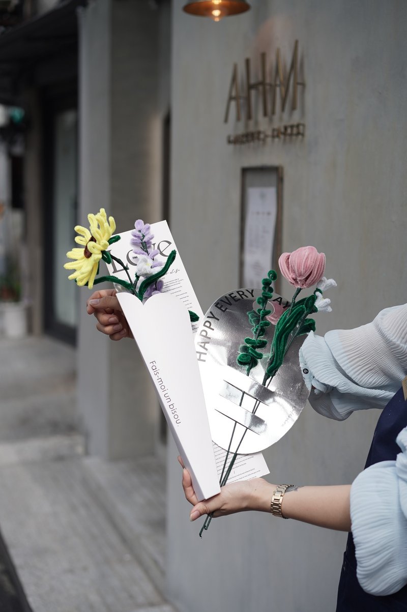 IARTS Twisting Stick Flower Bouquet - จัดดอกไม้/ต้นไม้ - อะคริลิค 