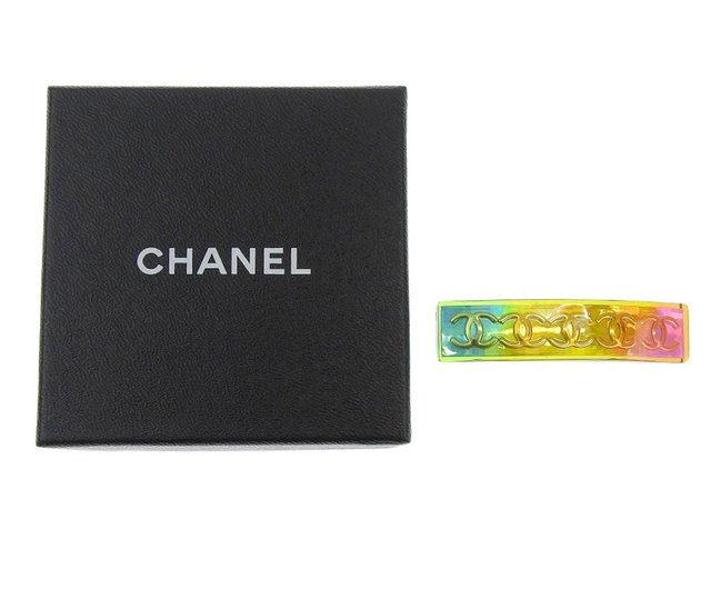 CHANEL 【正規品】シャネル　バレッタ　レインボー CHANEL 【正規品】シャネル バレッタ レインボー