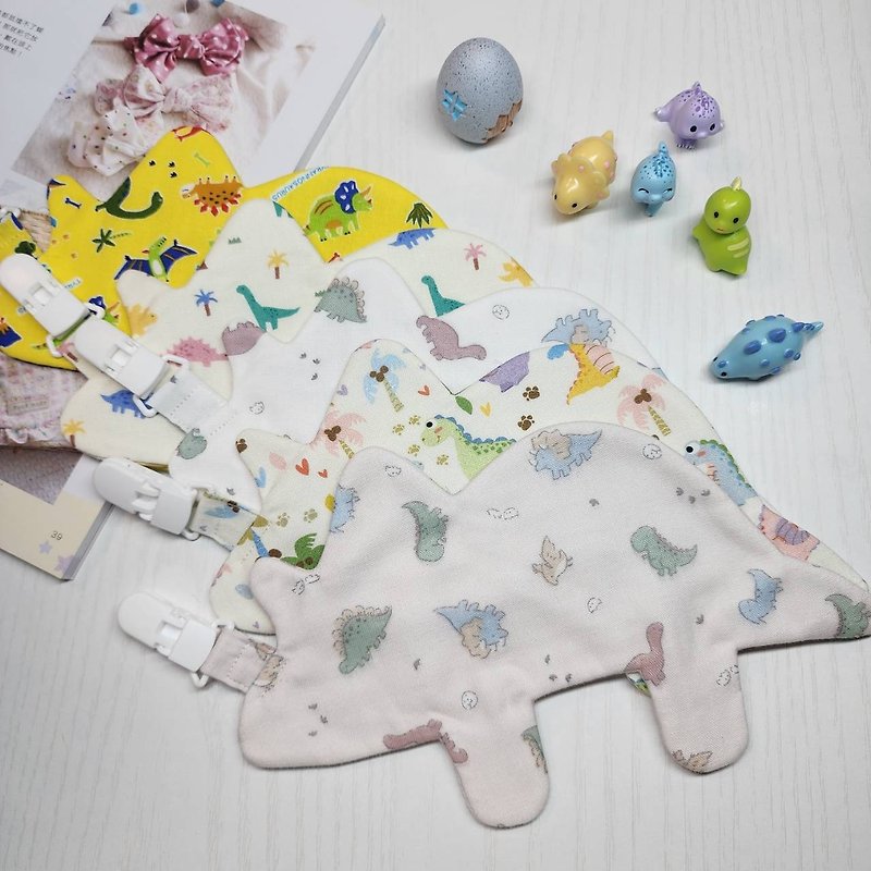 Kindergarten essential_dinosaur handkerchief - ผ้ากันเปื้อน - ผ้าฝ้าย/ผ้าลินิน หลากหลายสี