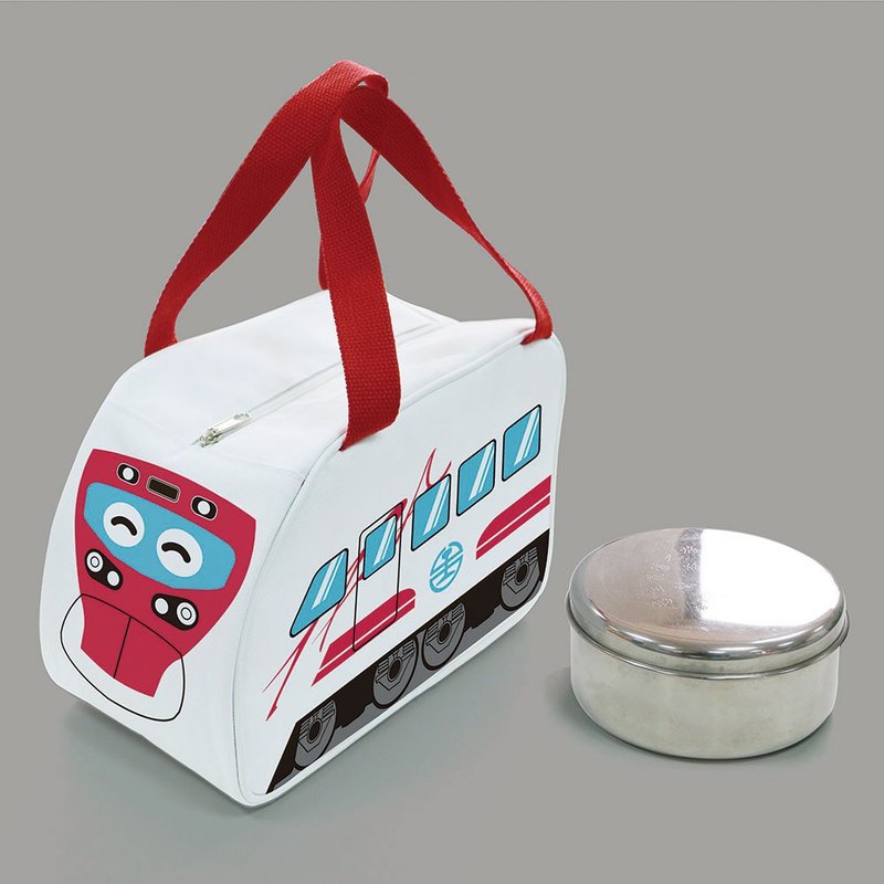 Puyuma Insulated Lunch Bag - กล่องข้าว - เส้นใยสังเคราะห์ สีแดง