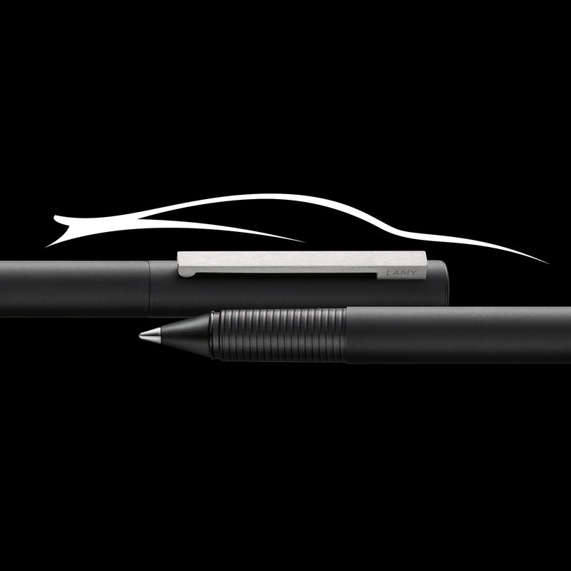 LAMY 鋼珠筆 / CP1 356 匹敵系列  - 霧光黑 - 鋼珠筆 - 鋁合金 黑色